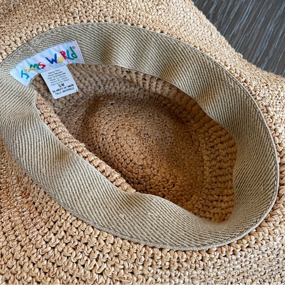 Jams World Raffia Vintage Hat S/M - Picture 7 of 10